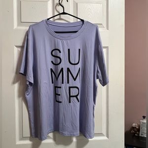 Nice top. Says Summer